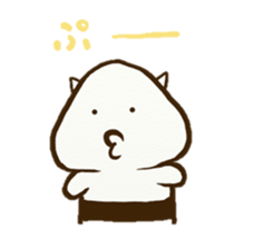 onigiri demon sticker #11461072