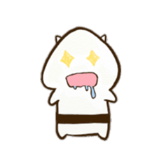 onigiri demon sticker #11461076