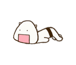 onigiri demon sticker #11461085