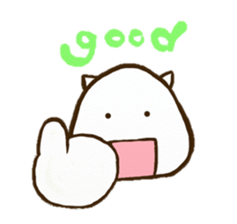 onigiri demon sticker #11461092