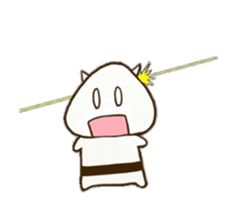 onigiri demon sticker #11461095