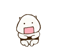 onigiri demon sticker #11461096