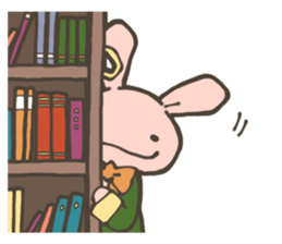 Cute Wizard Rabbit sticker #11461426