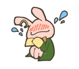 Cute Wizard Rabbit sticker #11461431