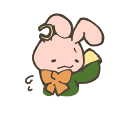 Cute Wizard Rabbit sticker #11461432