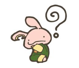 Cute Wizard Rabbit sticker #11461436