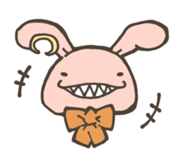 Cute Wizard Rabbit sticker #11461444