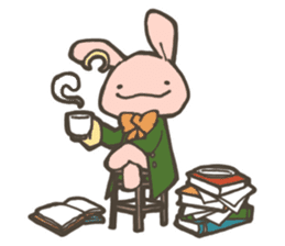 Cute Wizard Rabbit sticker #11461460