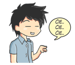 A Daily Life : Raizo & Memed sticker #11463104