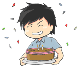 A Daily Life : Raizo & Memed sticker #11463109