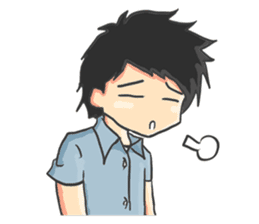 A Daily Life : Raizo & Memed sticker #11463112