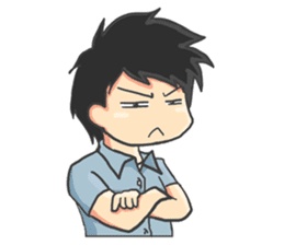 A Daily Life : Raizo & Memed sticker #11463113