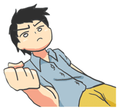 A Daily Life : Raizo & Memed sticker #11463120