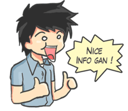 A Daily Life : Raizo & Memed sticker #11463121