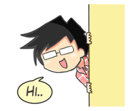 A Daily Life : Raizo & Memed sticker #11463123