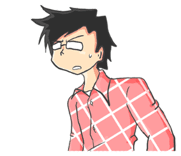 A Daily Life : Raizo & Memed sticker #11463125