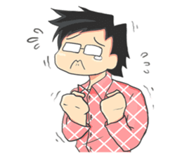 A Daily Life : Raizo & Memed sticker #11463126