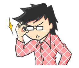 A Daily Life : Raizo & Memed sticker #11463127