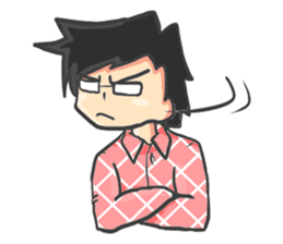 A Daily Life : Raizo & Memed sticker #11463128