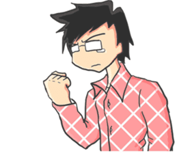 A Daily Life : Raizo & Memed sticker #11463129