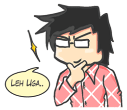 A Daily Life : Raizo & Memed sticker #11463131