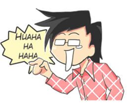 A Daily Life : Raizo & Memed sticker #11463133