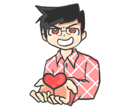 A Daily Life : Raizo & Memed sticker #11463138