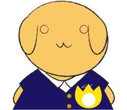 Golden retriever.The second version. sticker #11463269