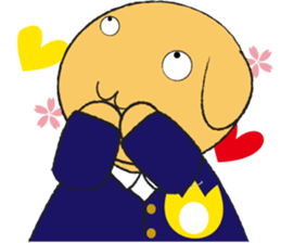 Golden retriever.The second version. sticker #11463275