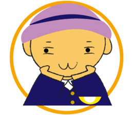 Golden retriever.The second version. sticker #11463276