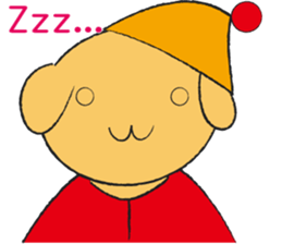 Golden retriever.The second version. sticker #11463294