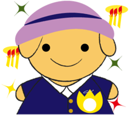 Golden retriever.The second version. sticker #11463298