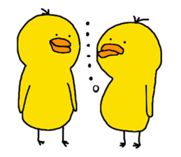 cheep('8')chick 3 sticker #11464508