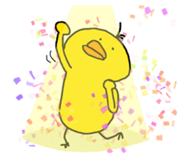 cheep('8')chick 3 sticker #11464522
