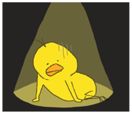 cheep('8')chick 3 sticker #11464523