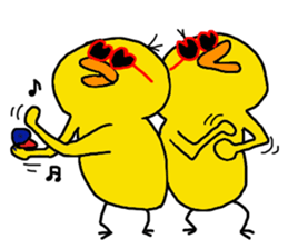 cheep('8')chick 3 sticker #11464525