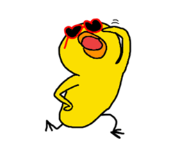 cheep('8')chick 3 sticker #11464526