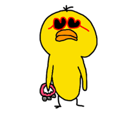 cheep('8')chick 3 sticker #11464527