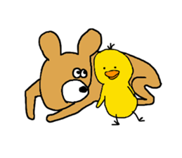 cheep('8')chick 3 sticker #11464529