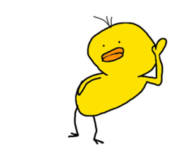 cheep('8')chick 3 sticker #11464530
