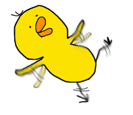 cheep('8')chick 3 sticker #11464538