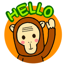 Monkey Nancy sticker #11464584