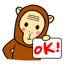 Monkey Nancy sticker #11464585