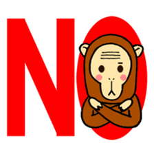 Monkey Nancy sticker #11464587