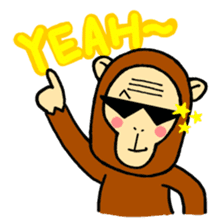 Monkey Nancy sticker #11464590