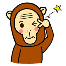 Monkey Nancy sticker #11464596