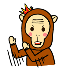 Monkey Nancy sticker #11464597