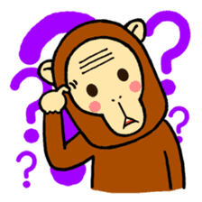 Monkey Nancy sticker #11464600