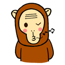 Monkey Nancy sticker #11464603