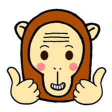 Monkey Nancy sticker #11464605